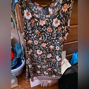 Floral Sleeveless Dress